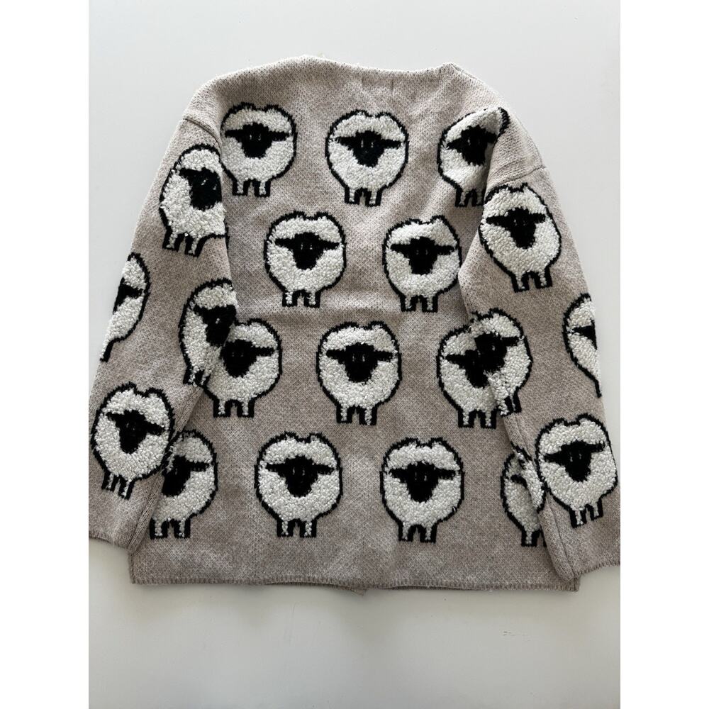 Target x Woolrich Women’s Sheep Print Relaxed Cardigan Size L - Picture 3 of 3